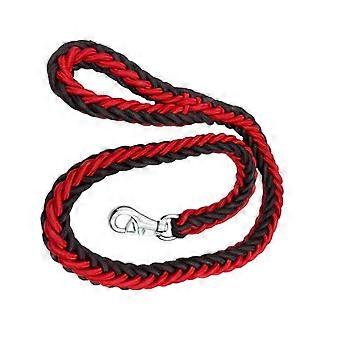 Dog leash, heavy duty thickened bite resistant nylon pet traction leash for medium dogs walking training 4.2ft [MI]