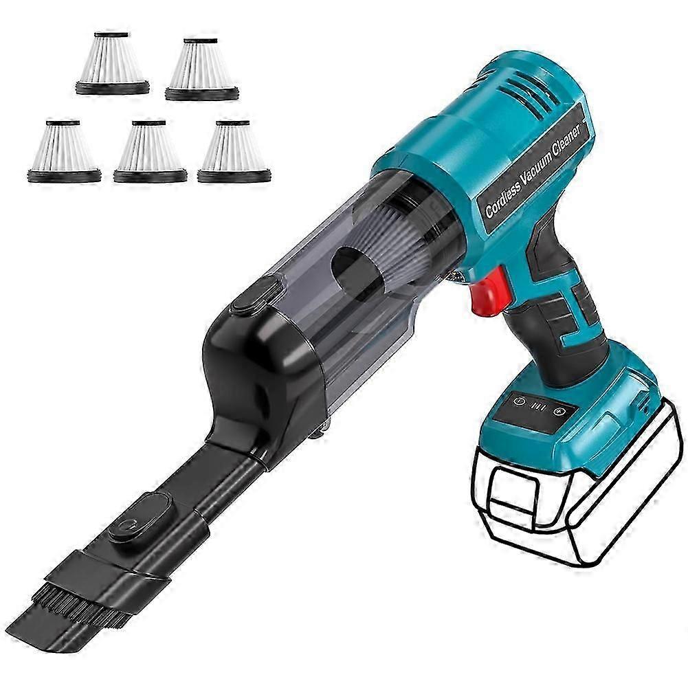compatible with Bosch 18V cordless vacuum cleaner, portable brushless handheld vacuum cleaner with variable speed function