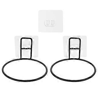 2PCS Bol d’alimentation pour animaux de compagnie Rack de bassin alimentaire suspendu pour animaux de compagnie Support mural pour bol pour animaux de compagnie