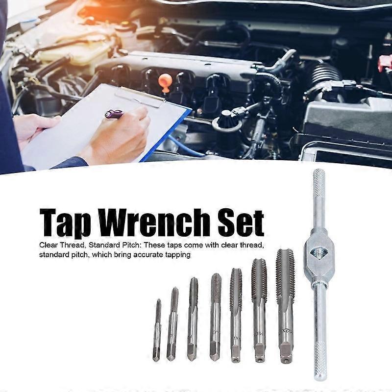 With Reamer Machine Thread Adjustable Plug Metric Hand Set Screw Tap Wrench