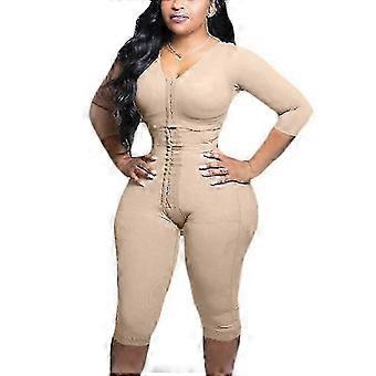 Cinta modeladora de compressão para os braços, suporte total para o corpo, reduz a cintura com espartilho embutido, modelador de cintura, cinta modeladora feminina para barriga lisa.