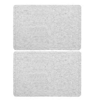 2pcs Portable Felt Puzzle Board for Kids - Non-Slip Jigsaw Puzzle Mat Saver Tabletop Board Display Pad Storage Tray for Travel and Parties
