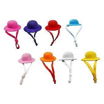 Chicken Accessory Snake Hats for Pets 8Pcs Plush Wear Resistant Hats
