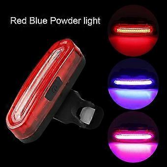 120 Lumen Cykelbakljus USB Uppladdningsbart Vattentätt Mtb Cykel Bakljus Ciclismo