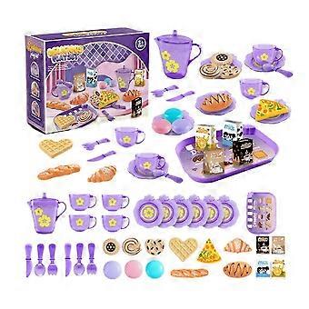 Conjunto de brinquedo de cozinha e conjunto de chá para crianças