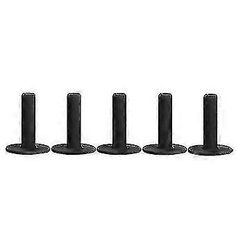 5pcs camisetas de goma de golf para alfombrillas de campo de práctica, tapete de práctica Top Holder Fit interior al aire libre (68 mm)