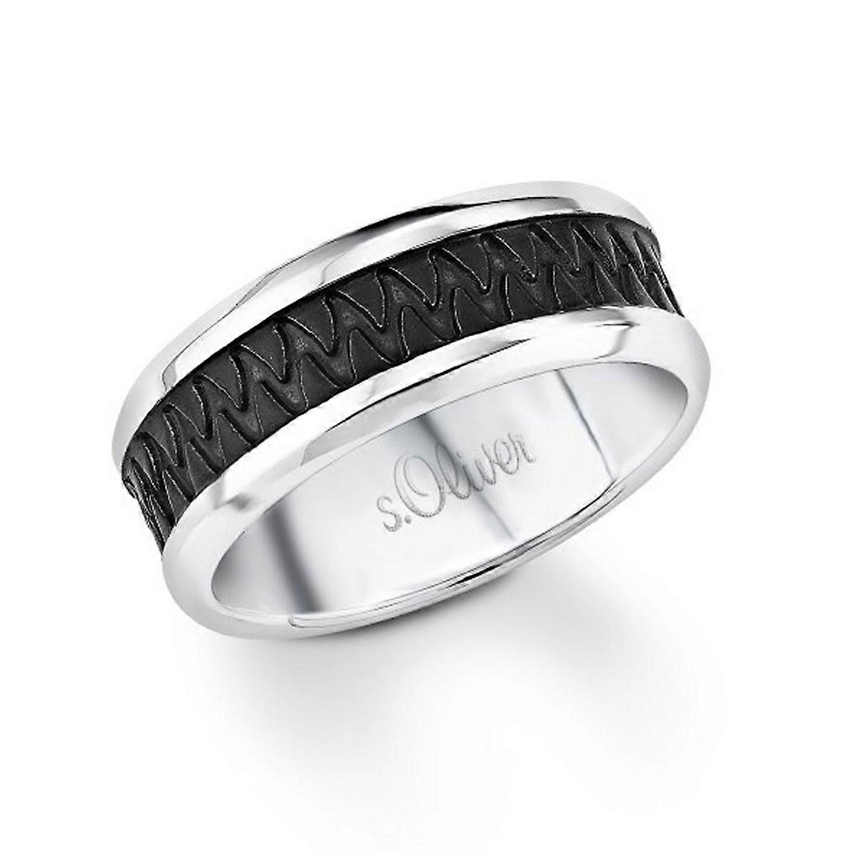 s.Oliver juweel mannen ring RVS SO798