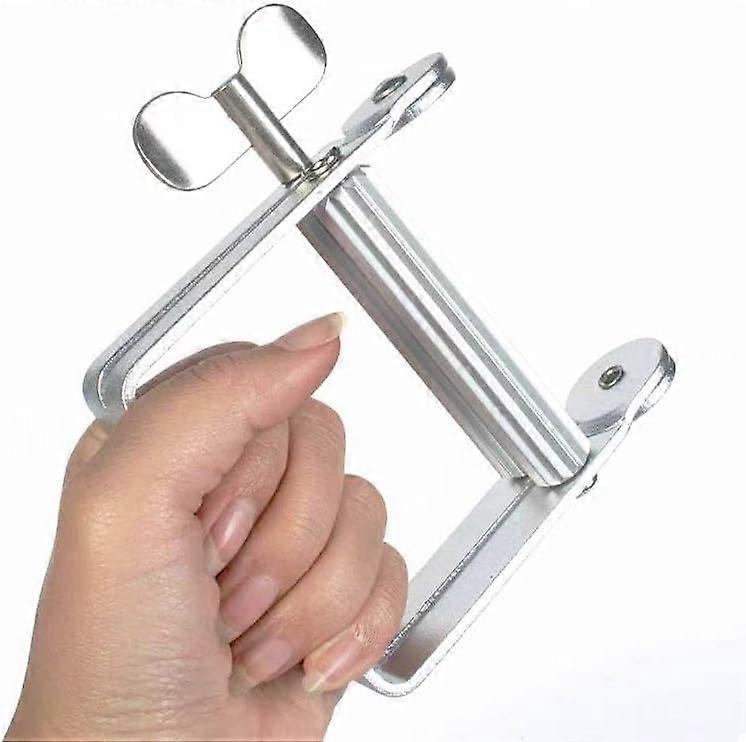 Toothpaste squeezer, all-metal tubular squeezer, toothpaste dispensing tool,