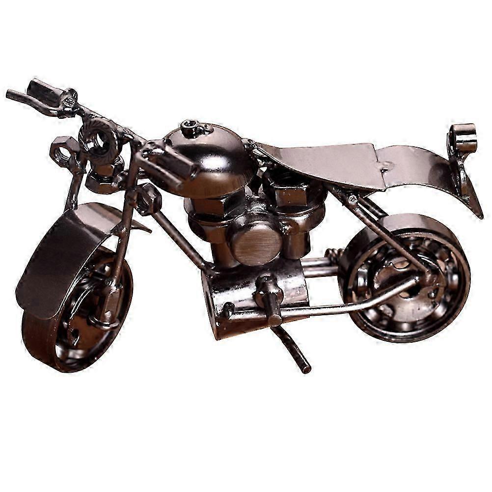 Mini Motorcycle Model Creative Iron Motorcycle Model for Decoration
