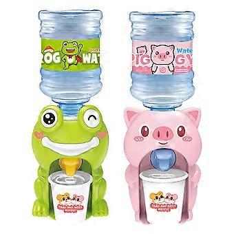 2 stk Barn Mini vanndispenser Leker Nydelig tegneserie Vann Fountain Leker