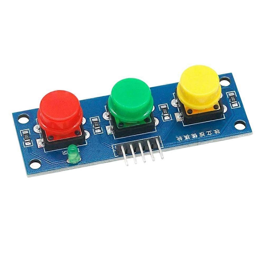 ST003 3 Touch Switch Large Button Module 3 Independent Buttons Touch Button Module for Arduino DIY Electronics Projects