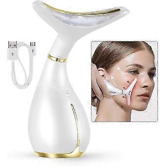 Anti Wrinkles Face Massager, 455 Heat & 3 Massage Modes, High Frequency Vibration Facial Machine