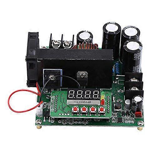 900W Programmable DC Boost Converter Module with Stable Voltage Control and Realtime Power Display