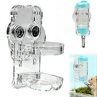 Magnetic Water Bottle Holder Compatible With Hamster Glass Cage Drinking Accessory