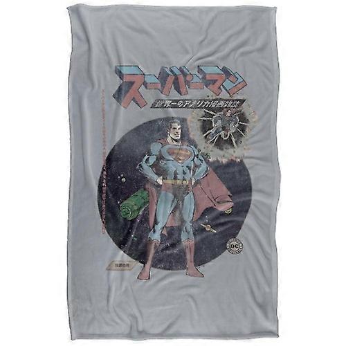 Superman Retro Japanese Blanket
