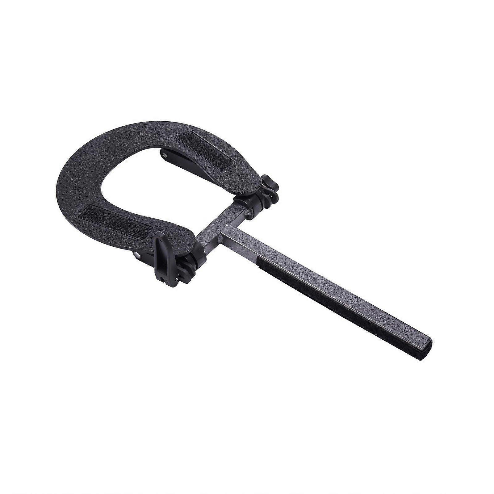 Foldable Headrest Bracket Hinged Curved Headrest Support Metal Massage Table