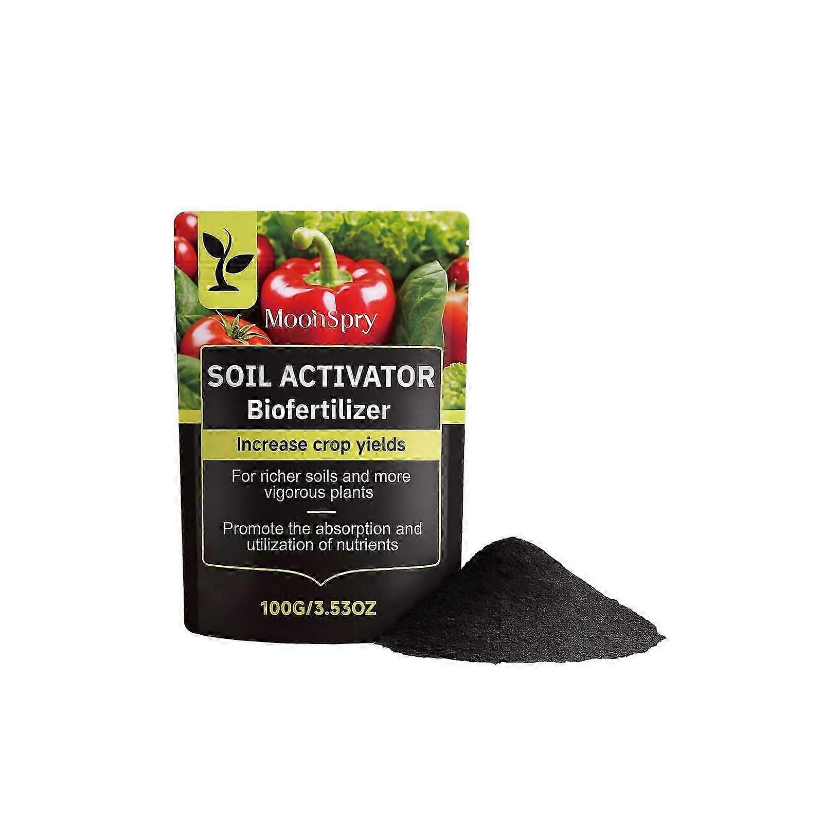 Soil Activator for Potted Plants, Trace Mineral Nutrient Supplement