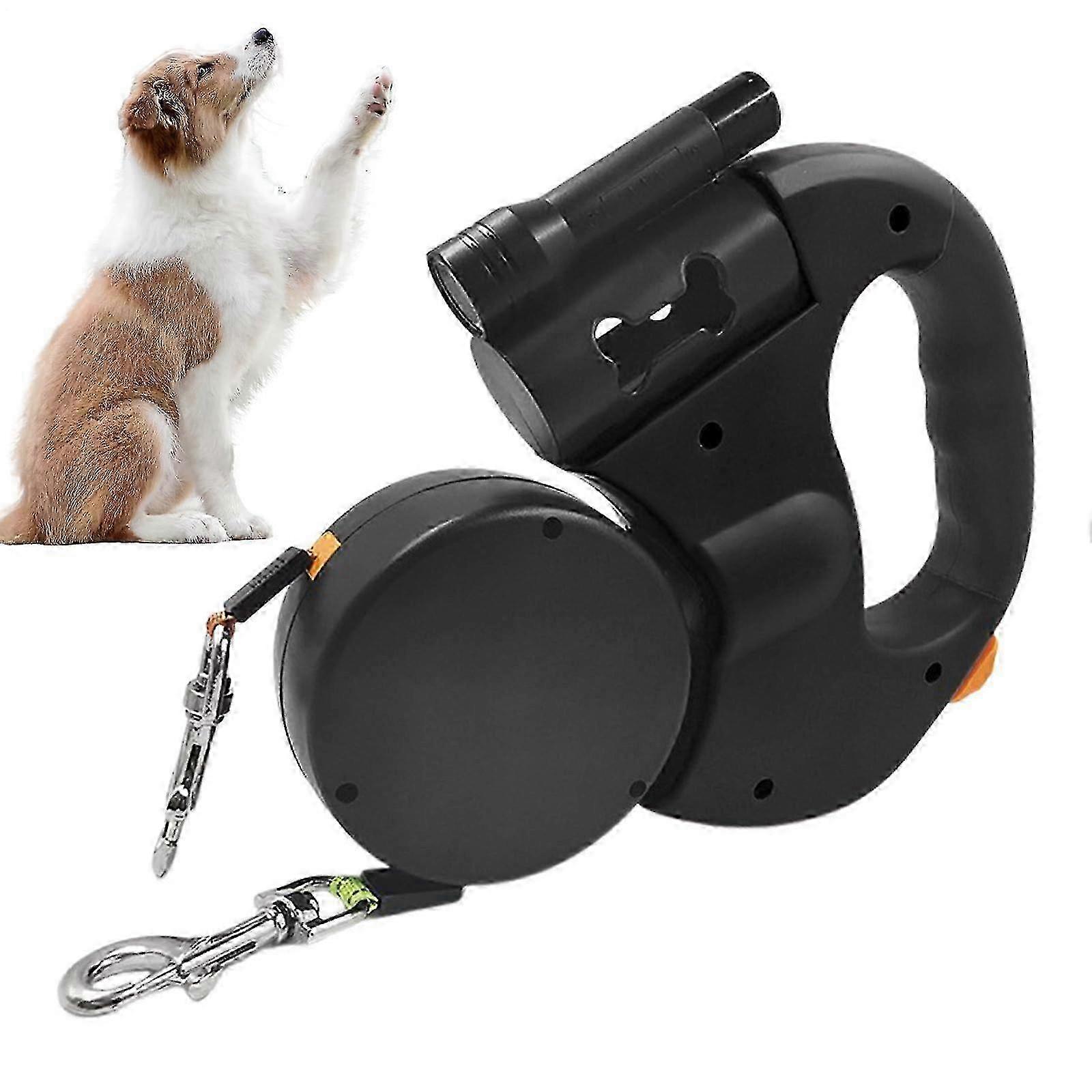 SwivelBased Double Retractable Leash