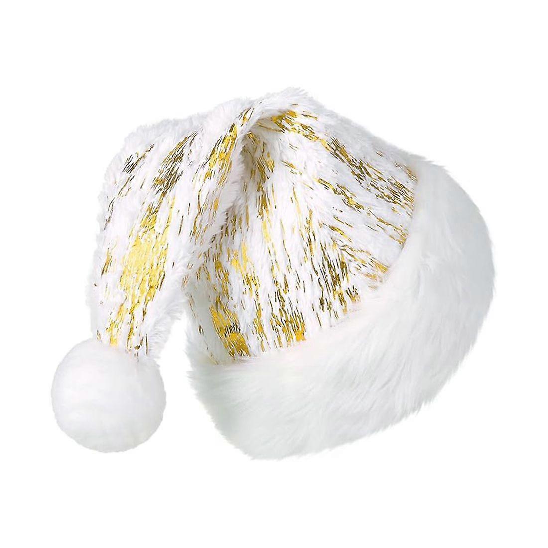 Shiny Sequin Plush Christmas Hat