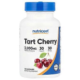 3 x Nutricost, Tart Cherry, 3,000 mg, 30 Capsules