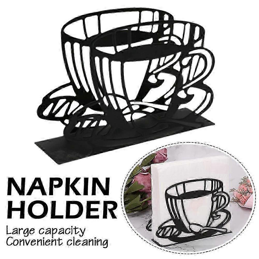 Rustic Cartoon Iron Napkin Holder