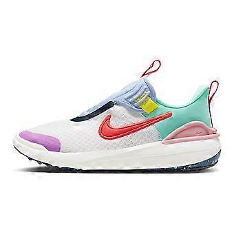Nike E Series 1.0 GS Scarpe da corsa basse versatili, antiscivolo e ammortizzate, bianche e rosse, unisex DZ2840-100