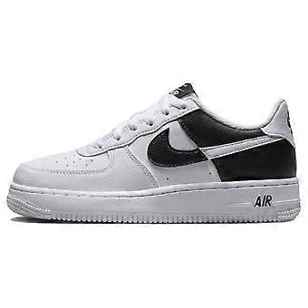 Nike Air Force 1 Next Nature lage skateboard schoenen van synthetisch leer, wit/zwart, unisex HF9096-100