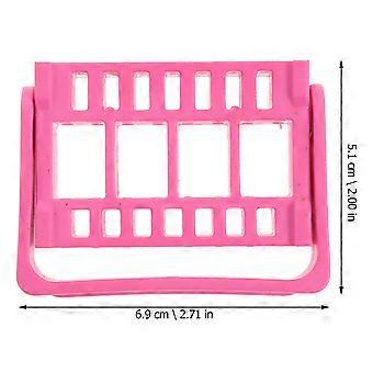 Nail Grinding Head Holder with 16 Holes Insert Design Pink Box