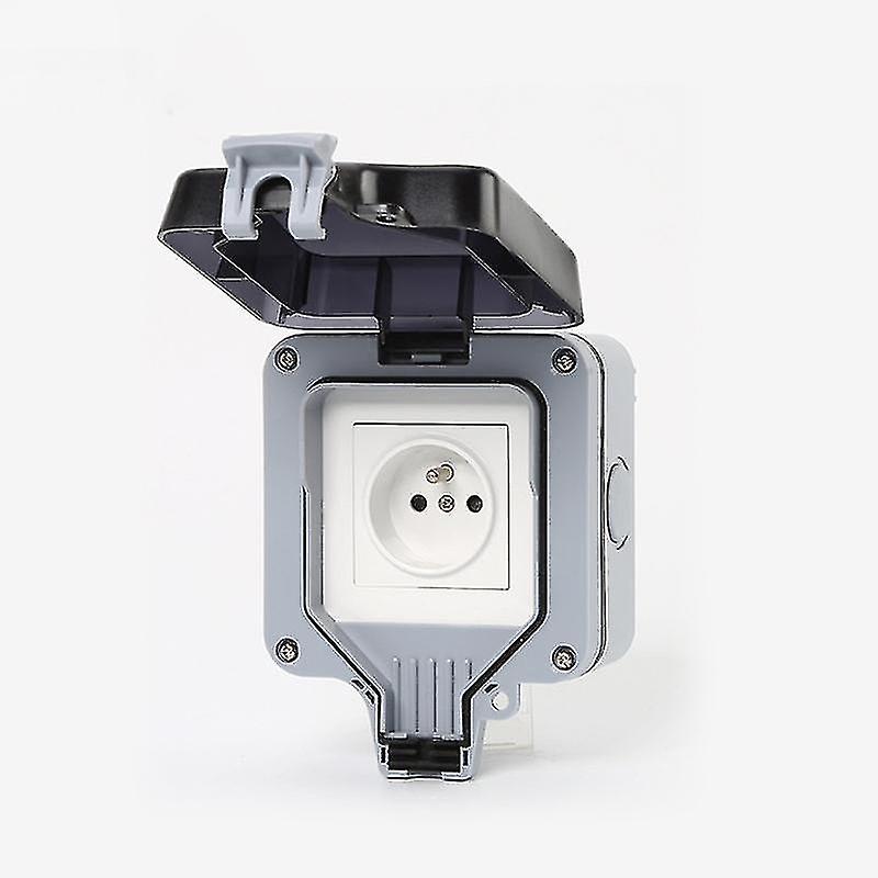 Socket Smart Socket, Outdoor Waterproof Socket Box, Outdoor Bathroom Wall Waterproof S  Socket