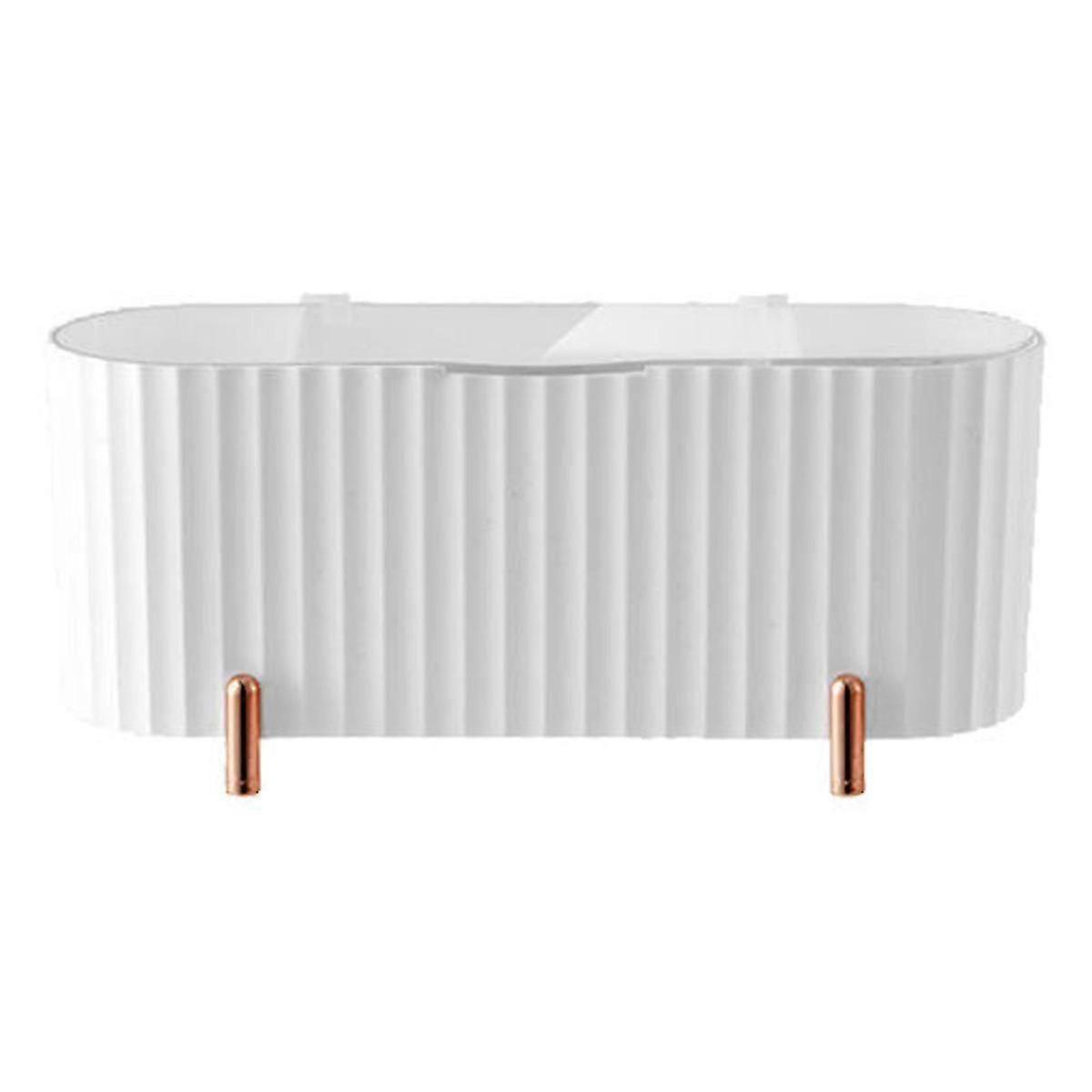 Stackable Makeup Storage Organizer Box for Bathroom Vanity Countertops Drawers