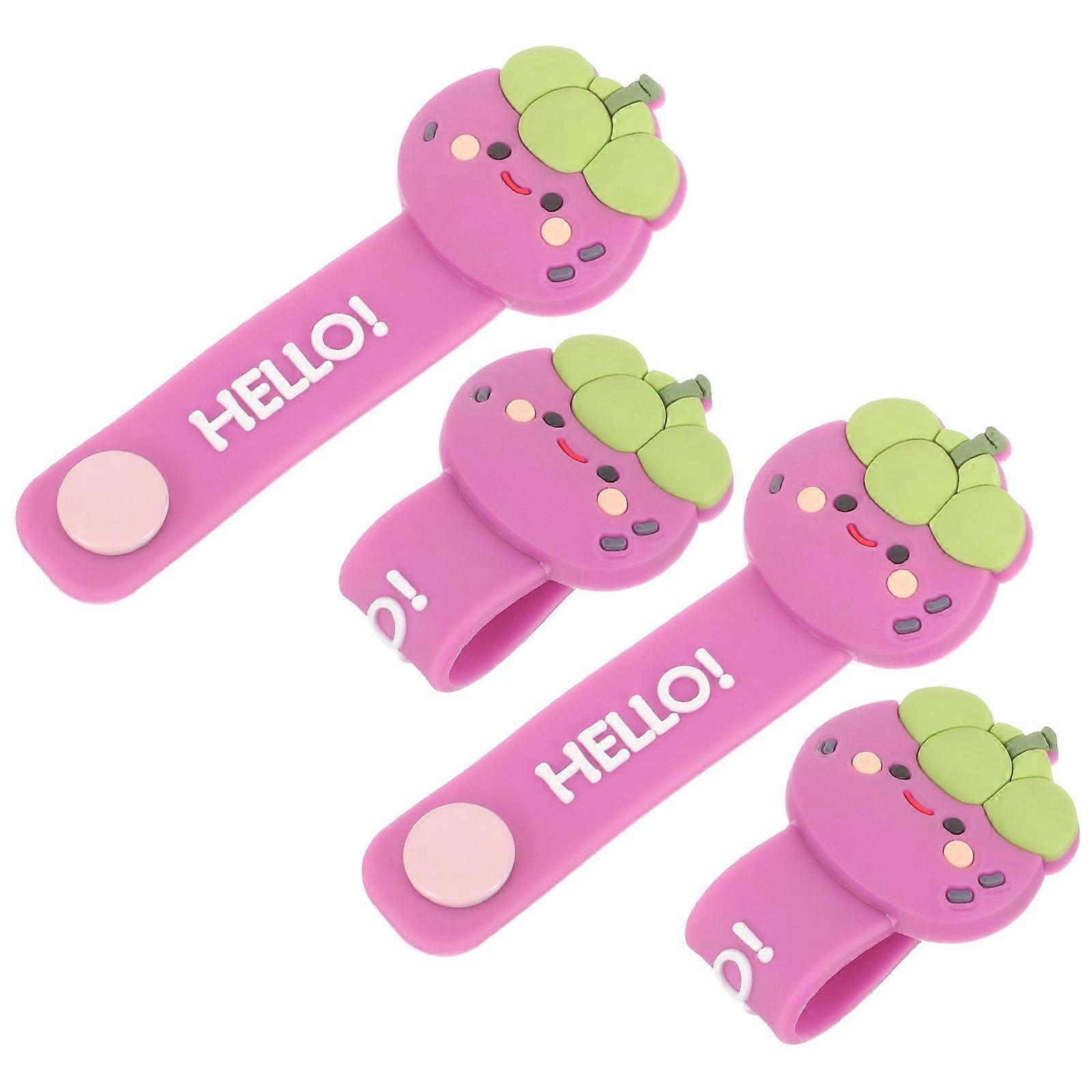 Cable Management Ties Reusable Organizers for 4Pcs Cable Wire Wraps