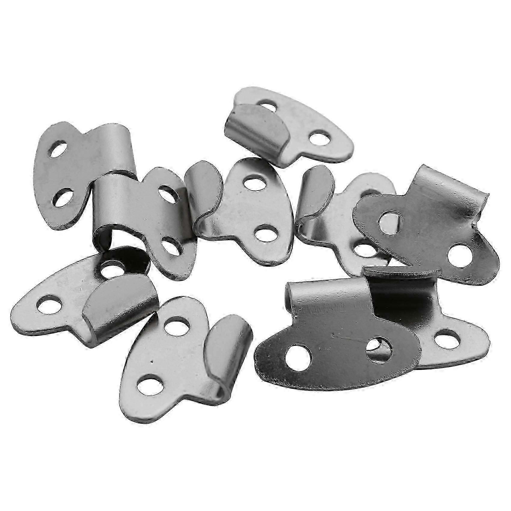 40Pcs Cabinet Spring Loaded Iron Straight Loop Toggle Latch 45mm Length
