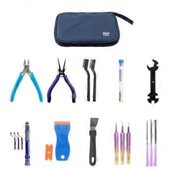 3D Printing Tool Kit with Carrying Case Portable for Workshop, Hobbyists, Makers
