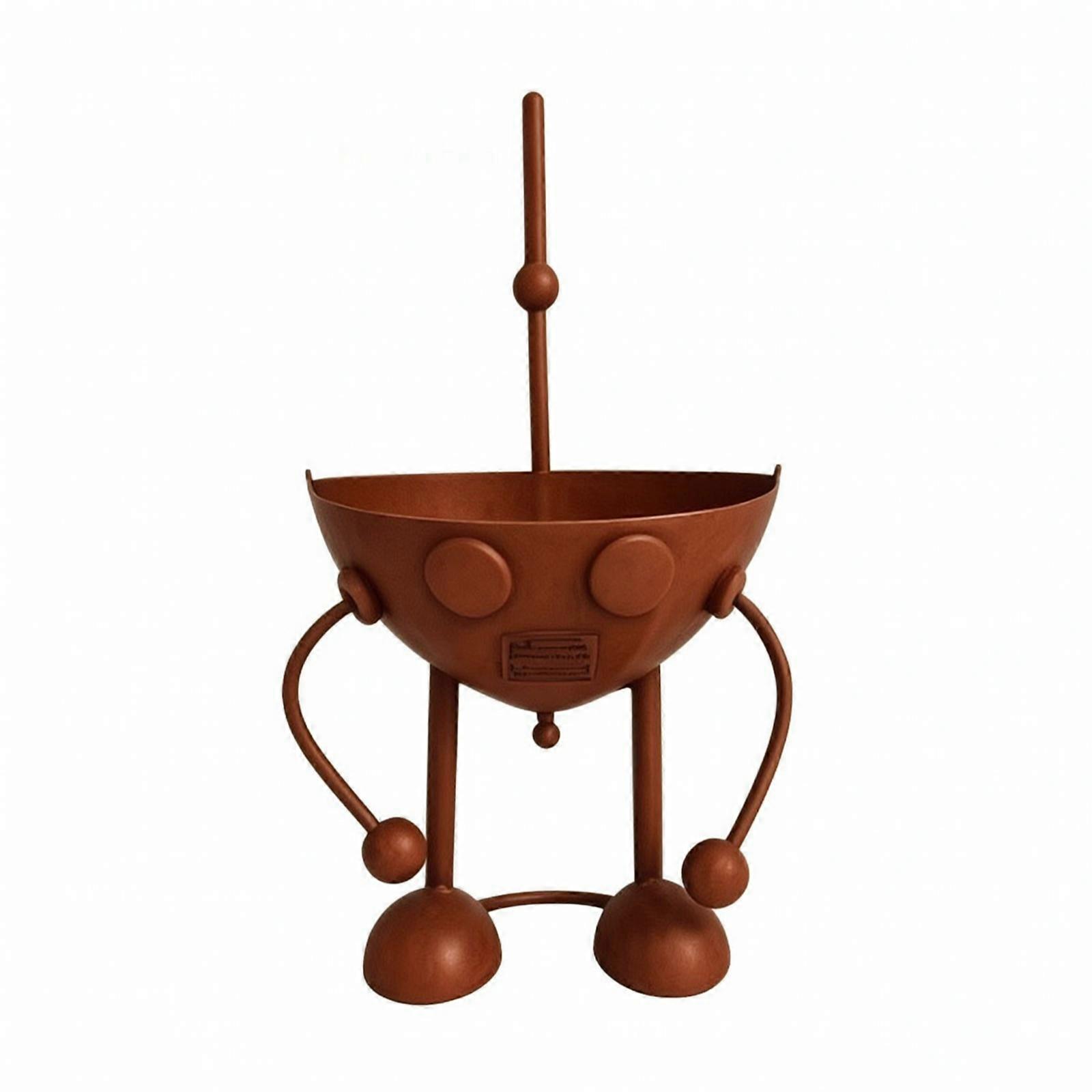 Robot Planter Decorative Robot Flower Pot Rustic for Yard, Balcony