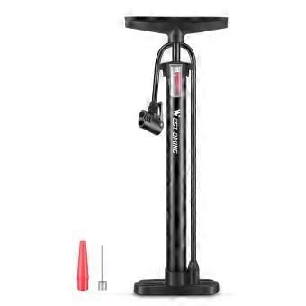 Compact 160PSI Bicycle Tire Foot Pump Portable Bike Inflator Basketball Electric Bike Motorcycle