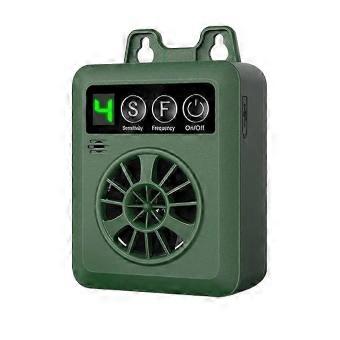 Ultrasonic Dog Bark Deterrent Device Forest Green, for Pet Comfort