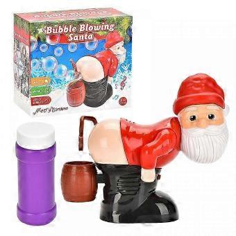 way Christmas Bubble Machine, Santa Bubble Guns Electric Bubble Machine Bubble Toy Hot_Special Gift-way3