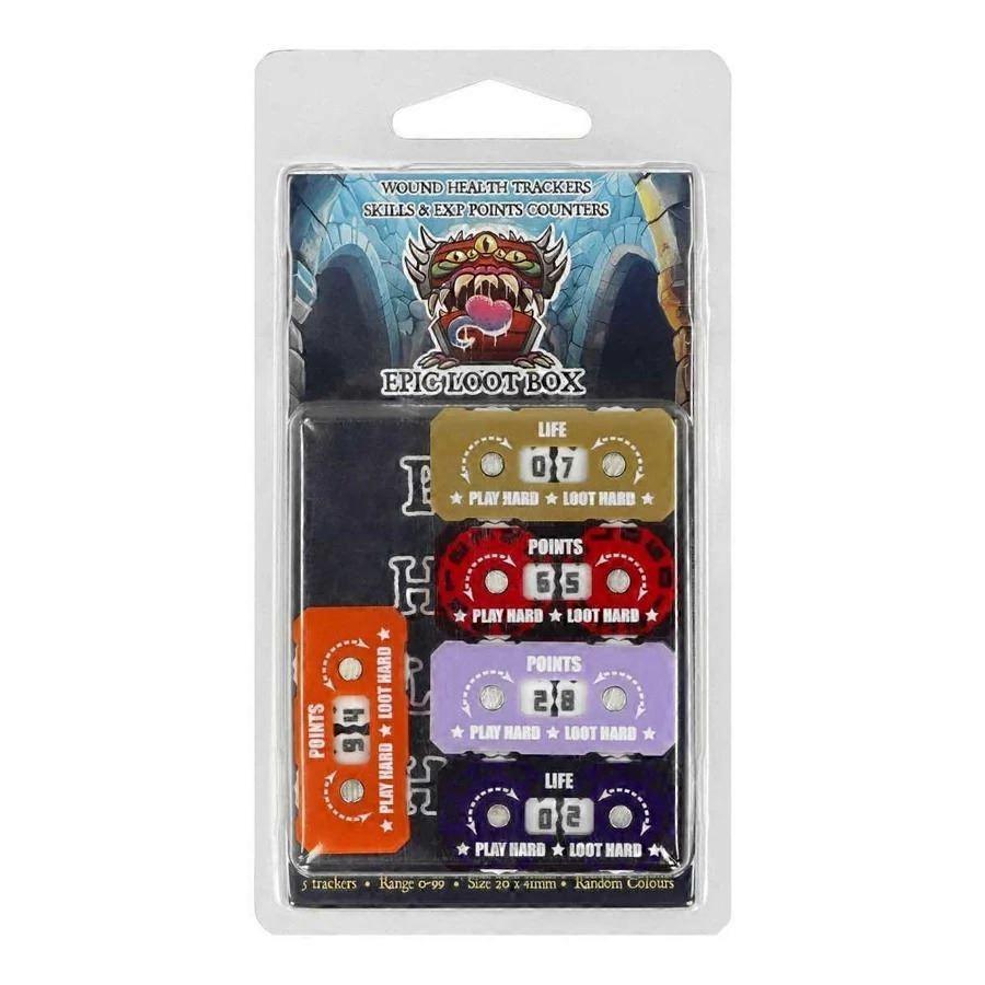 Epic Loot Box Tracker 20x41mm 0-99 Random Colours 5 Pack
