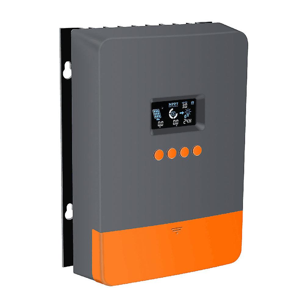 60A Mppt Solar Recharger Controller  12v 24v 36v 48v With Blacklight Lcd Regulator Max Pv Input 190vdc Support Lithium Battery