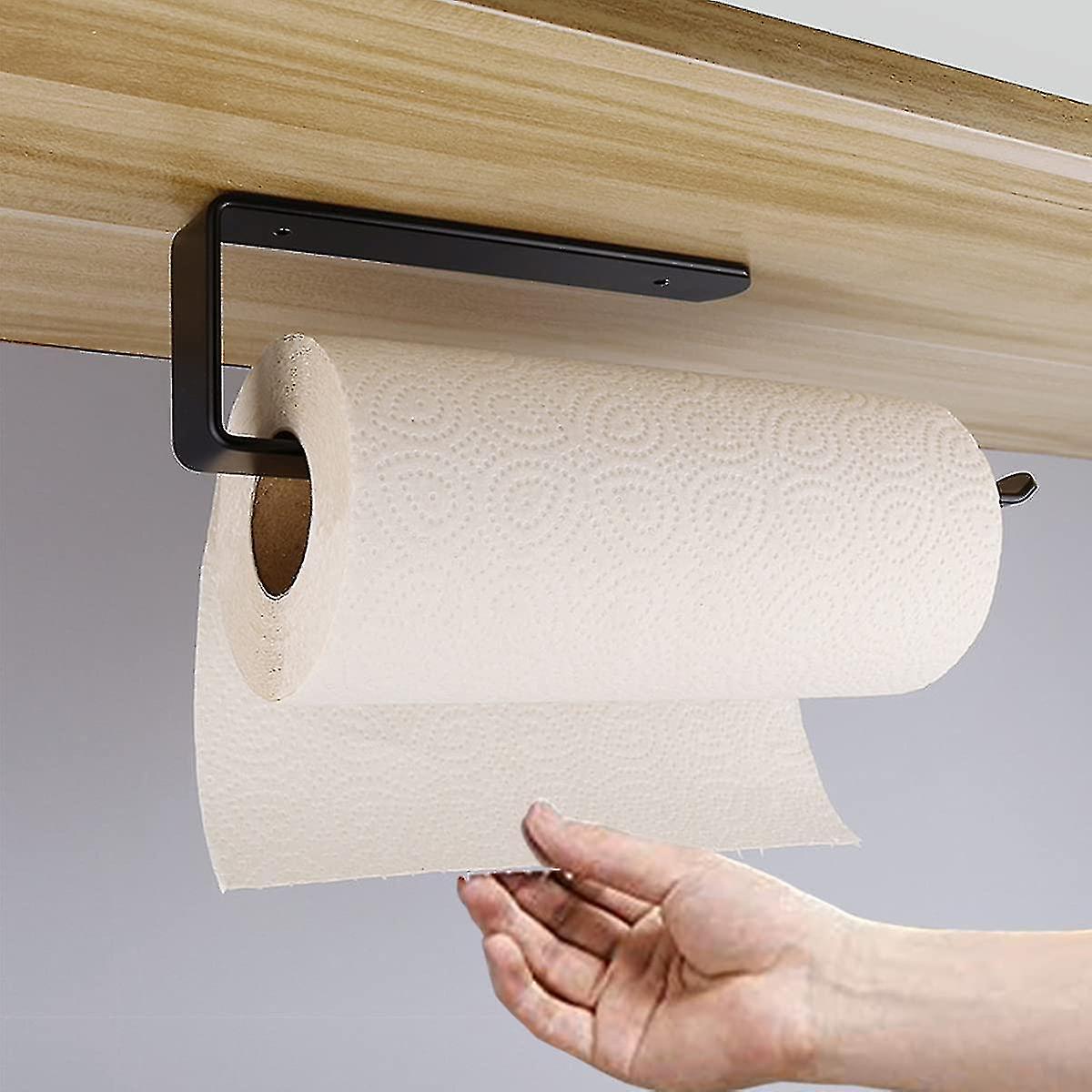 キッチンロールホルダー自己粘着キッチンペーパーホルダーロールホルダーキッチン用ウォールマウント