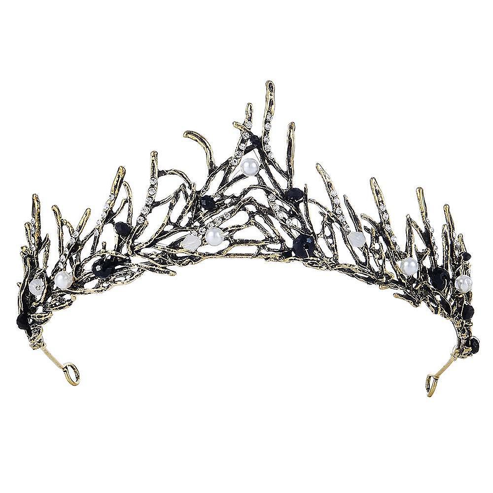 Perle Rhinestone krone