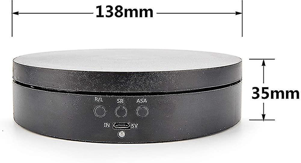Electric Rotating Turntable, 360 Degree Motorized Turntable Display Stand