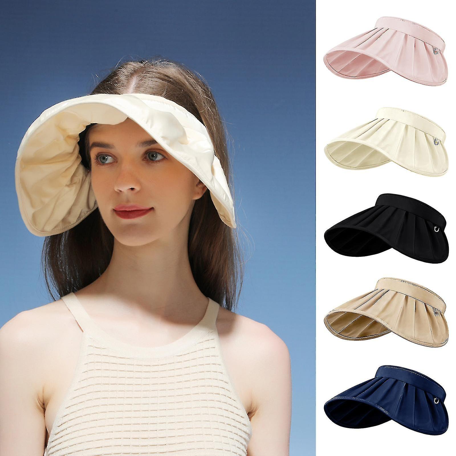 Sunscreen Headband Shell Hat Breathable Empty Top Hat For Outdoor Activities
