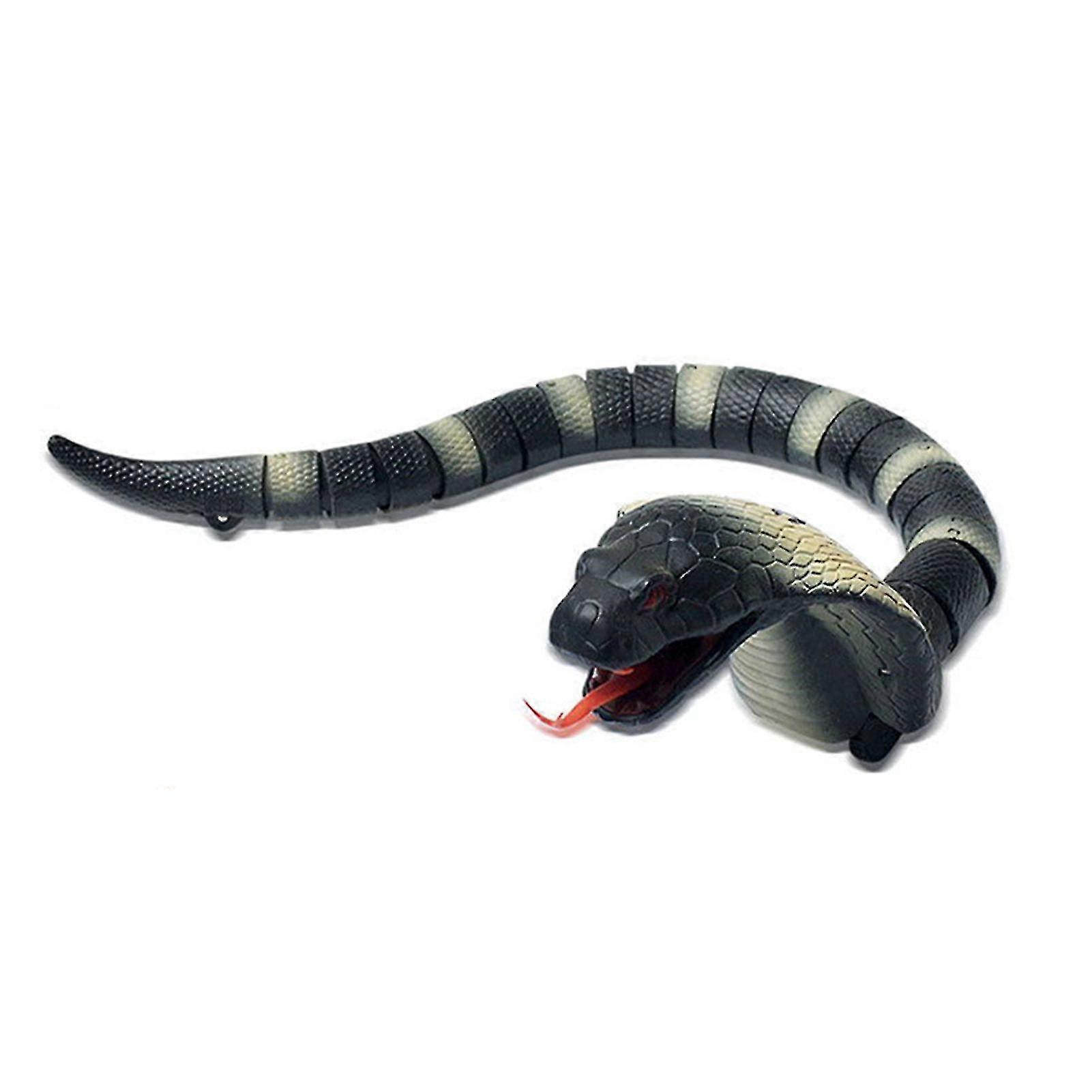 Rattle Snake Toy Réaliste Rechargeable Rattlesnake Avec Télécommande Horreur Tricky Desktop