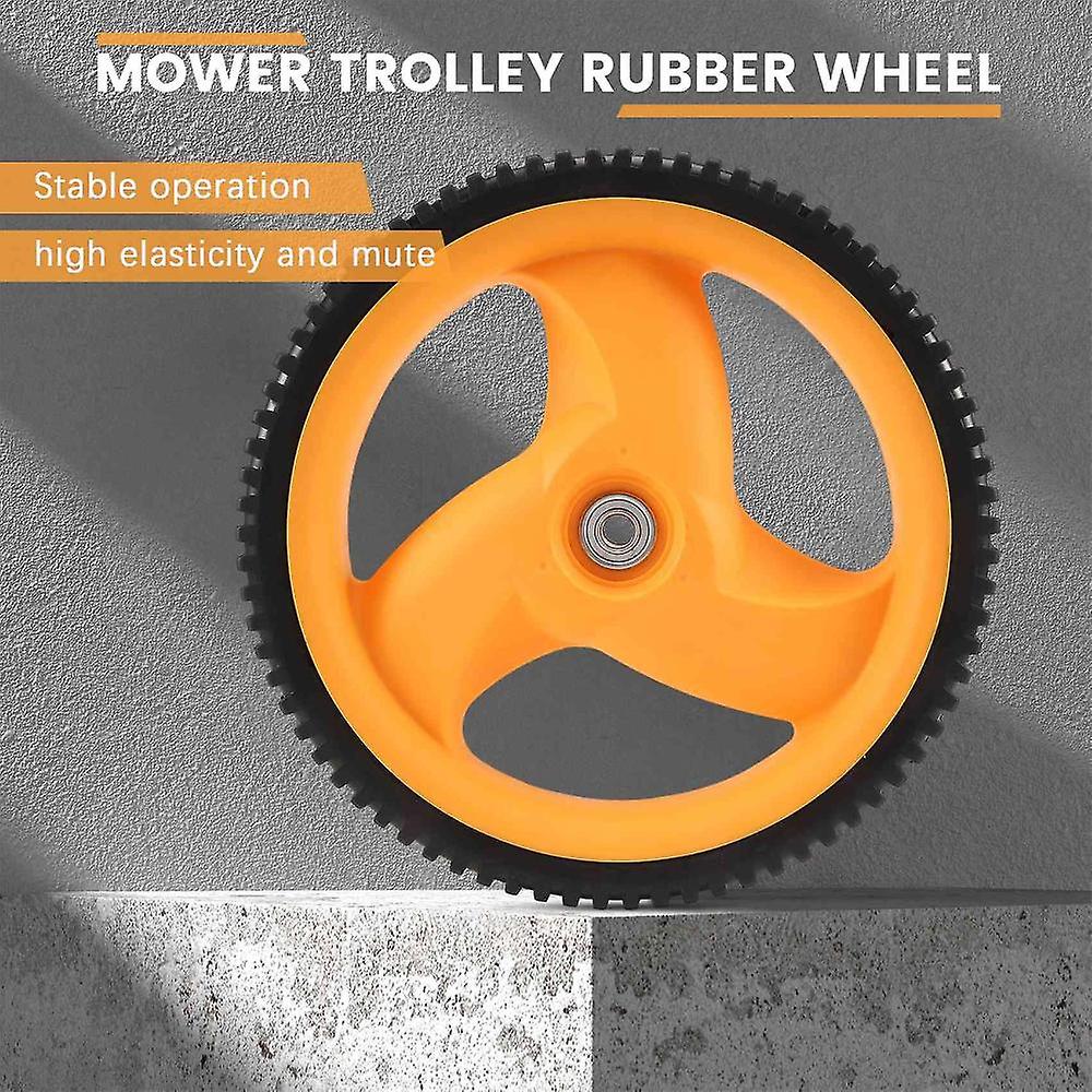 Ruota Posteriore Tosaerba 293mm - Ricambio Per Husqvarna 5324035-09 E 5324327-49 - Foto 3