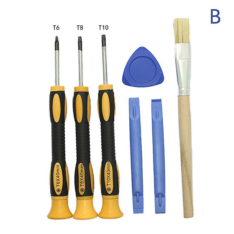 T6h T10h Screwdriver Tool Kit Prying Tool And Cleaning Brush Repair Controller