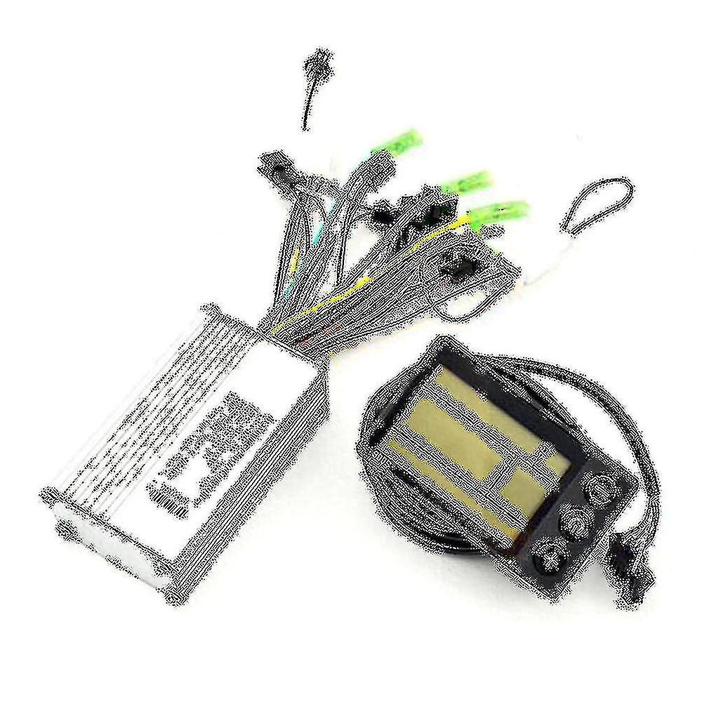 E-Bike-Controller 24V-48V 250W-350W Brushless E-Bike Controller mit LCD-Display Fahrräder Sc