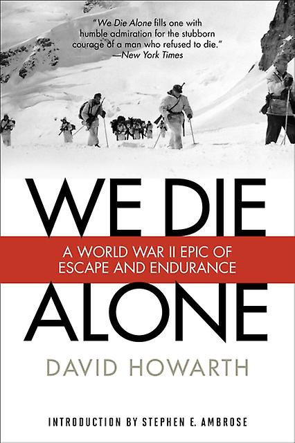 We Die Alone by David Howarth Paperback Book
