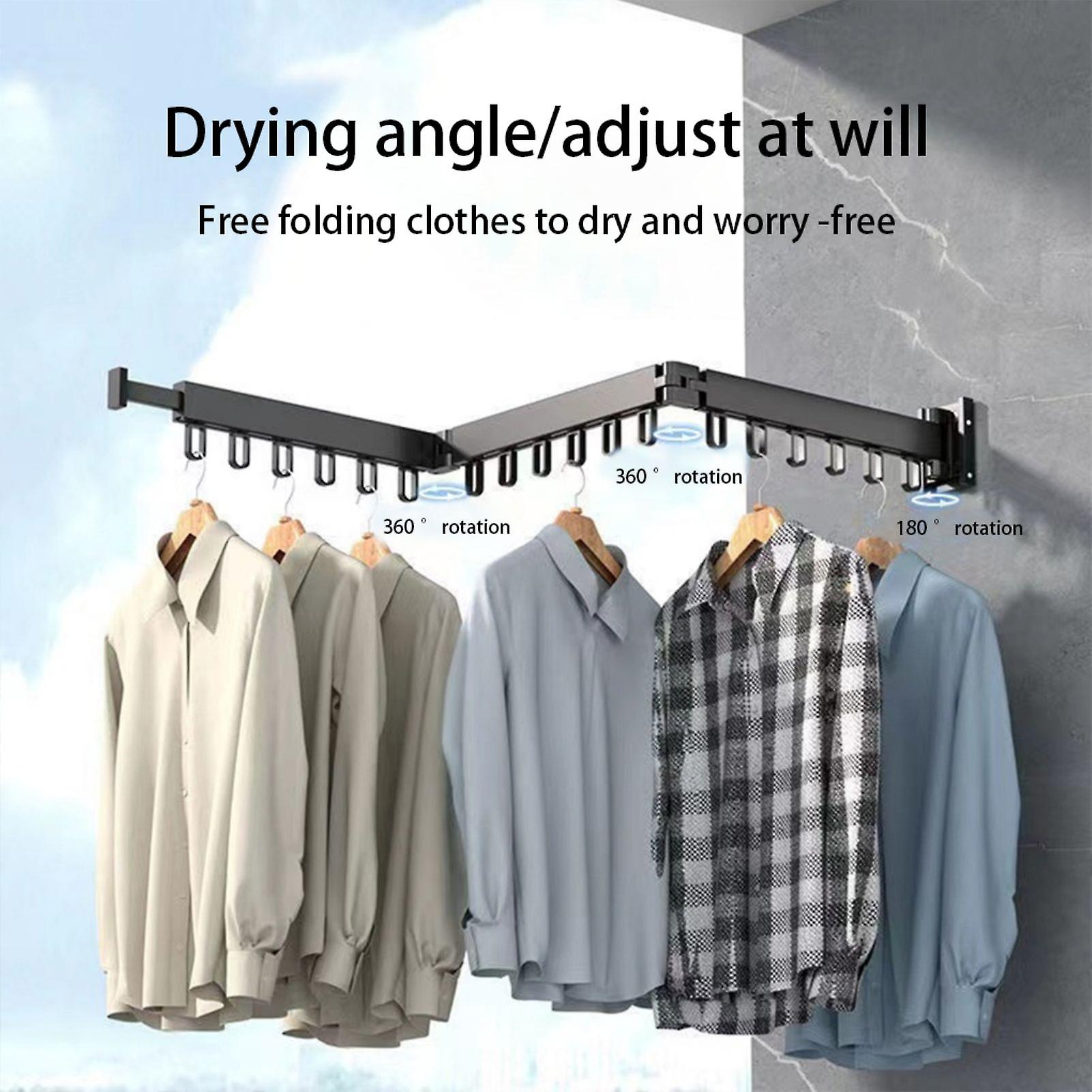 Clothes Drying Hanger With Durable Aluminum Alloy Material
