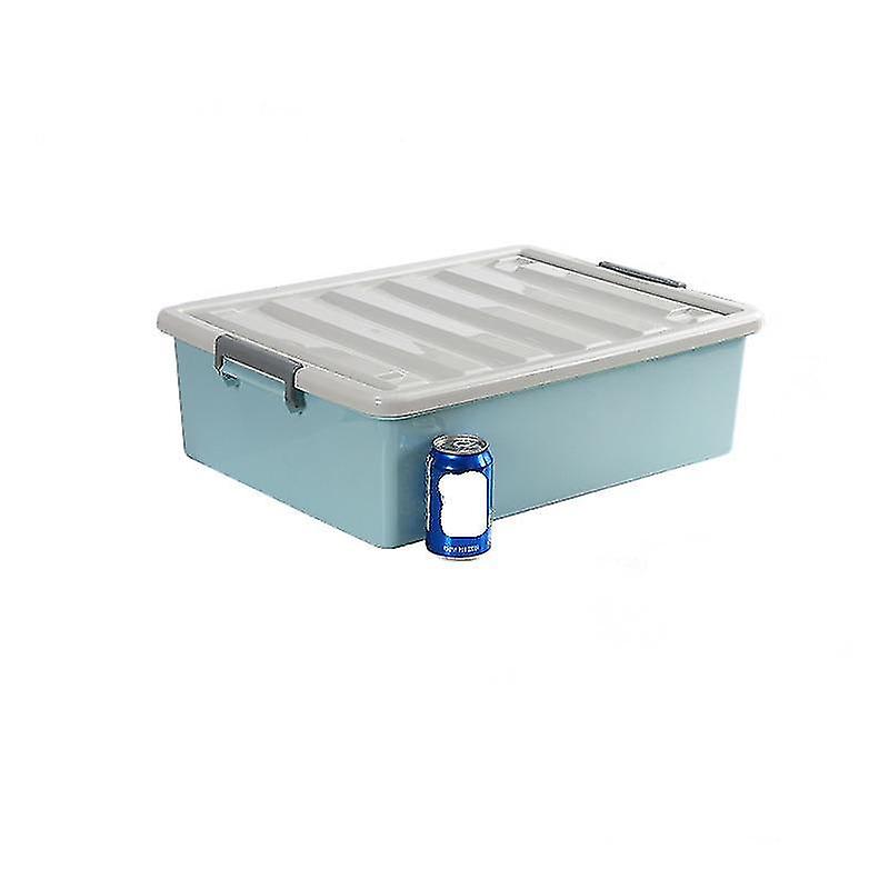 42L Daily Clothes Organizer, Flat Storage Box, Low Drawer Type Under-bed Storage Box